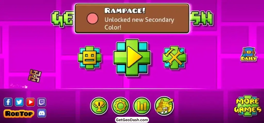 Geometry game dashboard screenshot 3